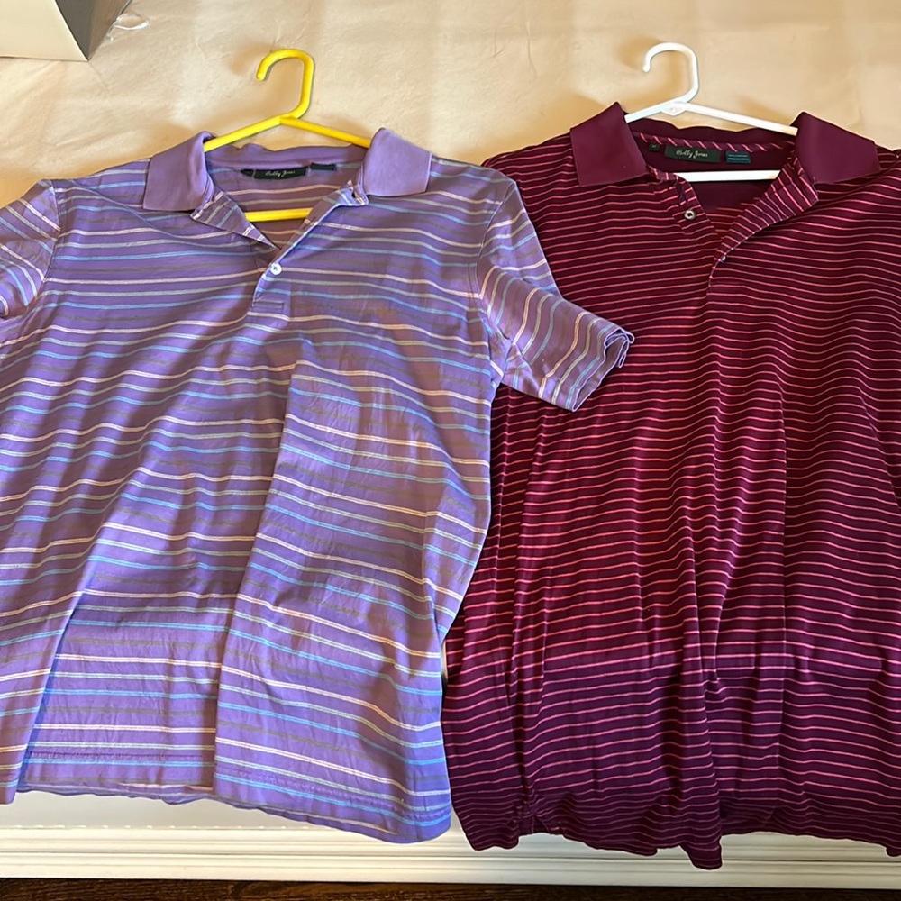 2 Vintage Bobby jones golf polo